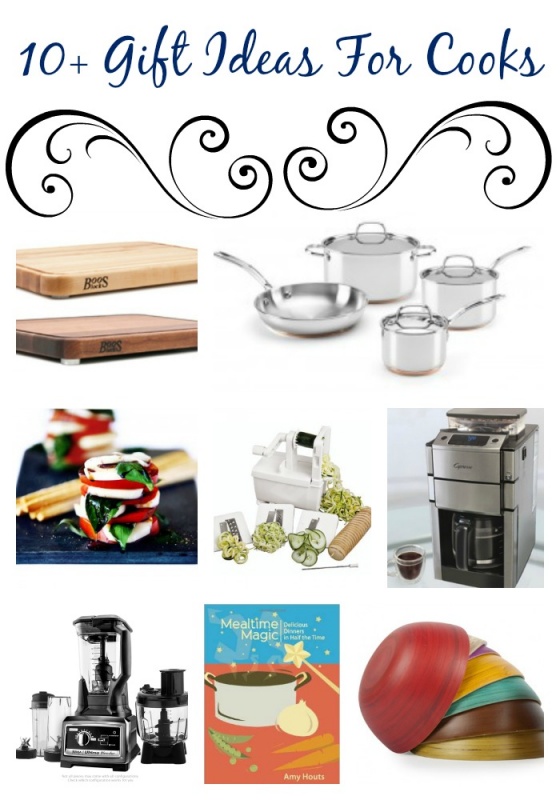 Gift ideas for the kitchen, cooks, chefs, hostesses, etc.