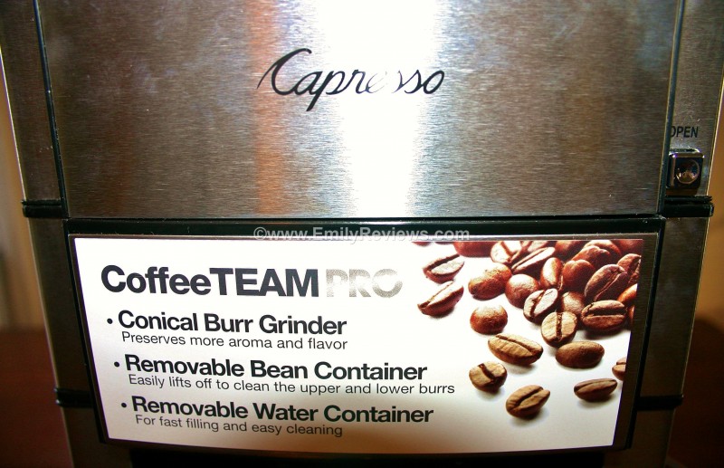 Make Great Coffee With The Capresso CoffeeTEAM PRO Glass Emily Reviews