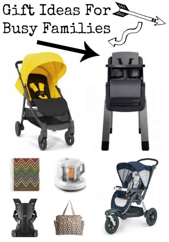 Gift guide for busy families or families on the go with babies toddlers or young kids