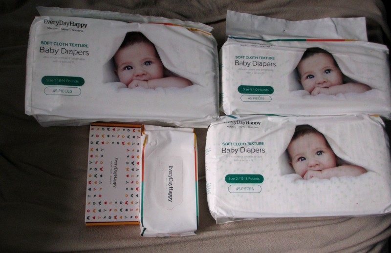 EverydayHappy environmentally friendly diapers and wipes
