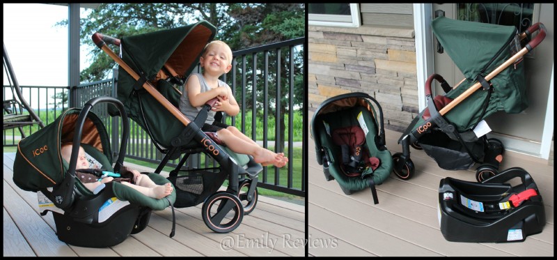 iCoo ~ Acrobat Stroller + New iGuard35 Infant Car Seat Review ...
