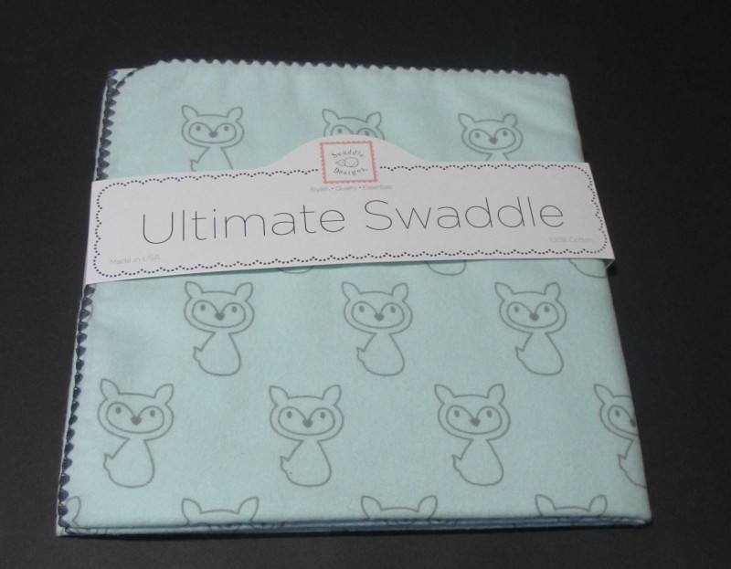 Swaddle Designs flannel swaddle blanket fox designs