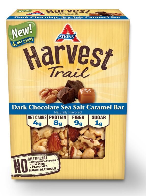 Atkins harvest trail bars