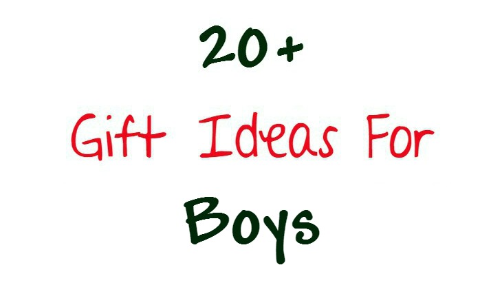 Gift ideas for boys