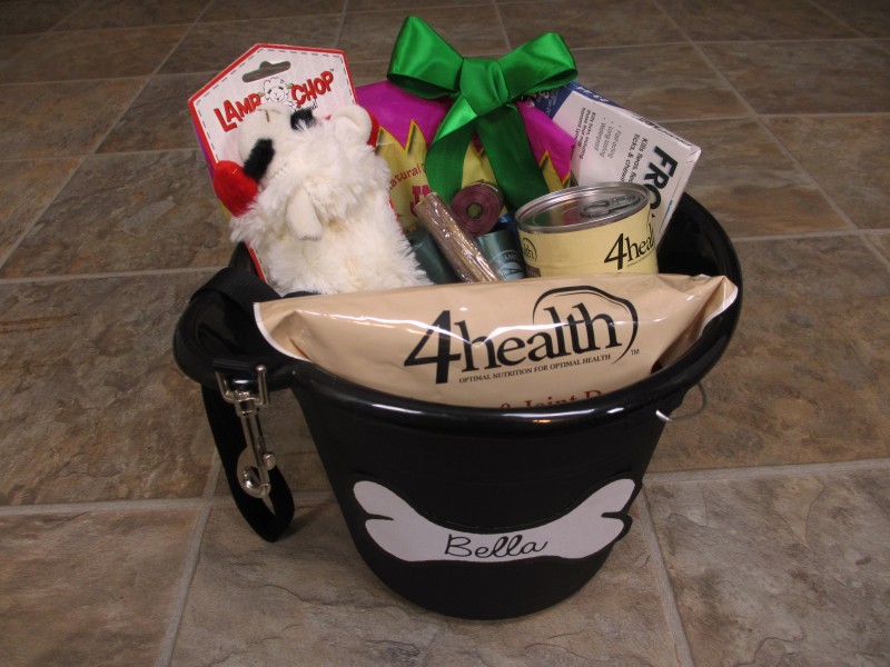 Dog Themed Gift Basket -Valentine's Day