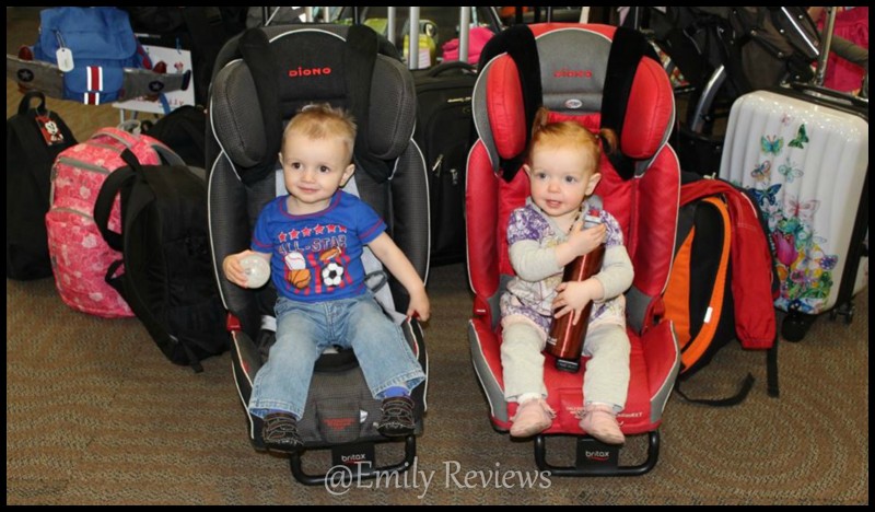 britax car seat travel