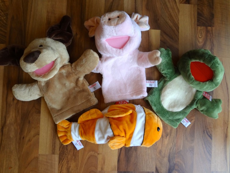 GUND Hand Puppets Review and Giveaway