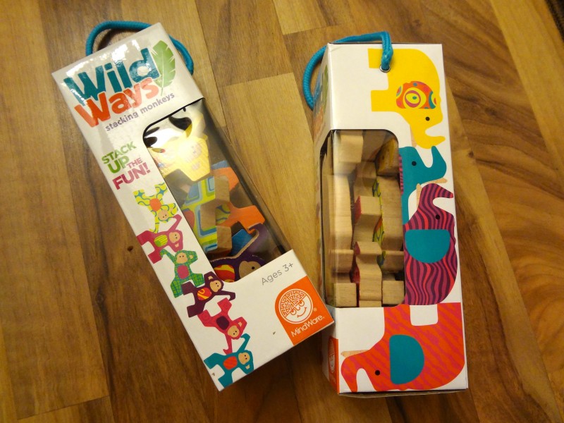 MindWare Wild Ways Stacking Wooden Animals Review and Giveaway