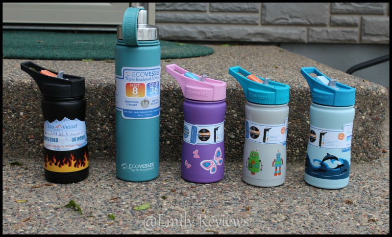 Eco Vessel Stainless Steel Water Bottles + Frost Giveaway (US) 6/8