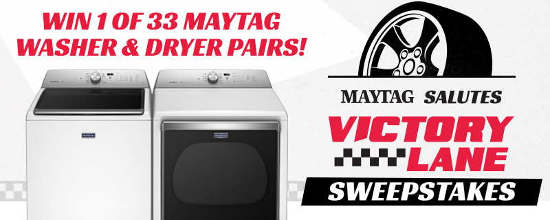 maytag salutes washer dryer sweepstakes