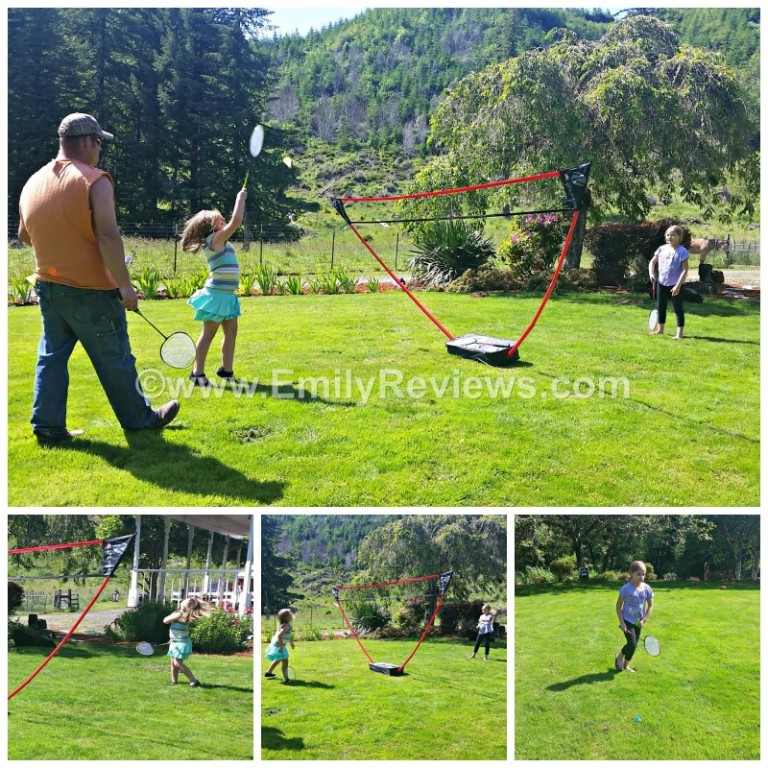 Zume Games Portable Badminton Set Review & Giveaway Emily Reviews