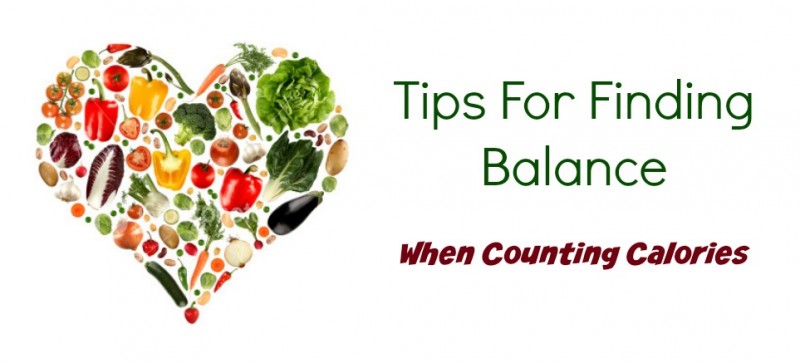 finding balance while counting calories