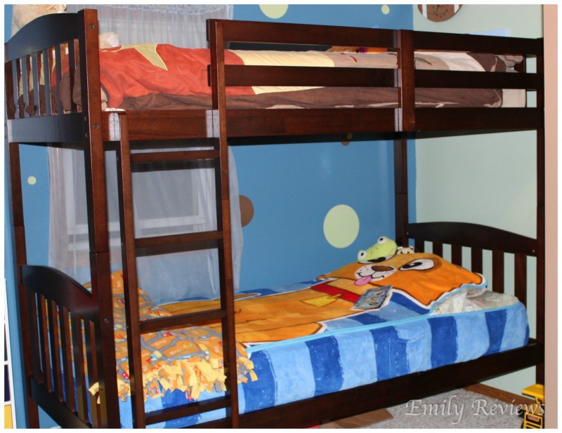 simmons riley twin over full bunk bed