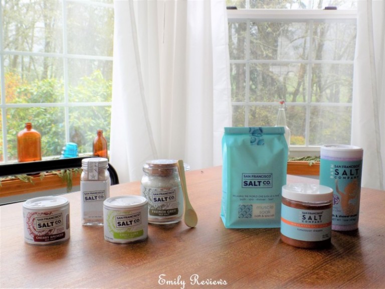 San Francisco Salt Company Gourmet Salts & Bath Salts Review Emily Reviews