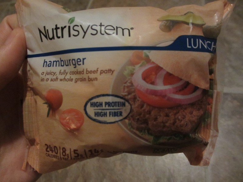 nutrisystem hamburger