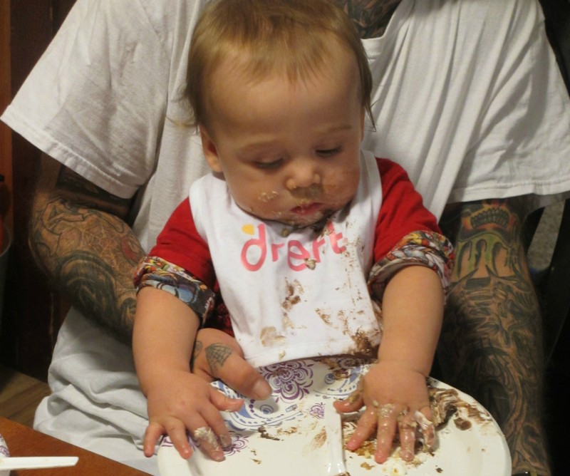 messy baby contest