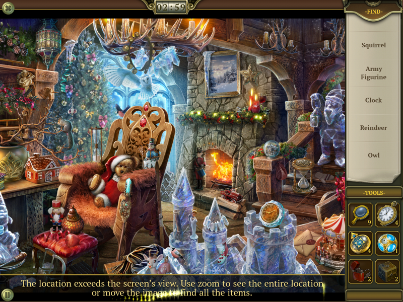 Hidden City mystery of shadows holiday
