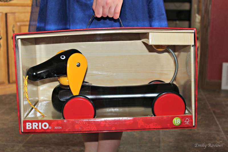 brio pull along dachshund