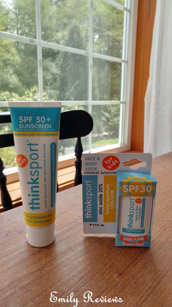 thinkbaby sunscreen review as a facial sunscreen