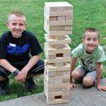 GoSports Giant Toppling Tower + Bonus Rules {Perfect For Indoors & Out!}