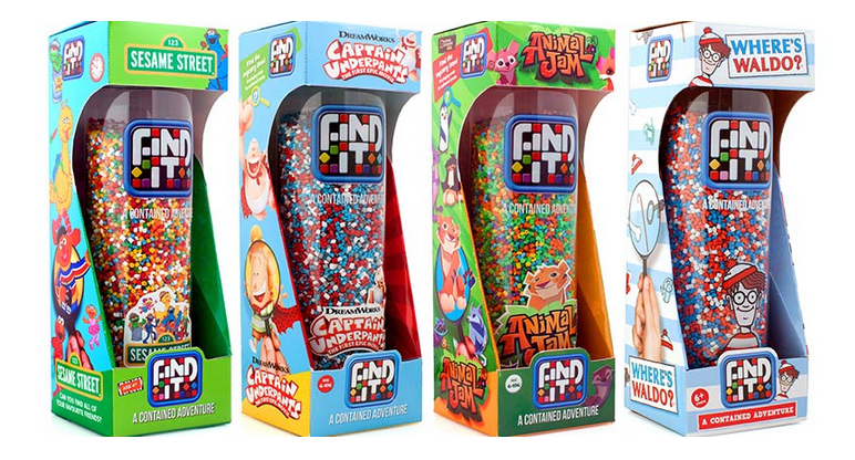 Find It Games ~ Perfect For Summer Travel - “Can you find it?” kids will soon be asking as they go on a family-friendly treasure hunt for Captain Underpants, Sesame Street Jr. characters and even Animal Jam members without leaving their chair. The excitement is building for the 2017 collection of Find It® Games ($19.95), contained adventures in a tall clear tube. Five new titles including Crystal will be added to this clever series that’s portable and perfect for every member of the family. {Emily Reviews}