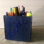 DIY Cardboard Pencil Holder