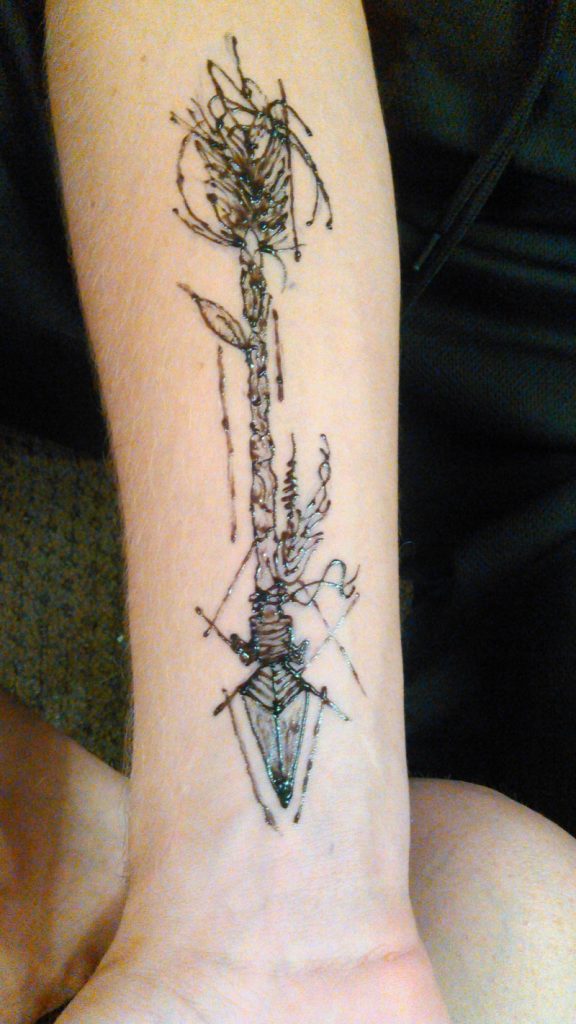 DIY Temporary tattoo tutorial Emily Reviews