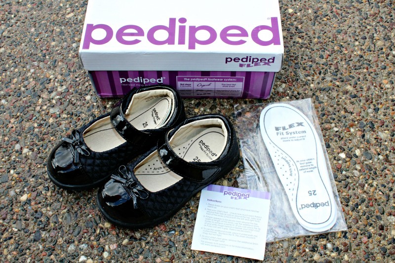 pediped Flex Naomi Black Mary Janes