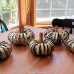 DIY Canning Ring Rustic Pumpkins