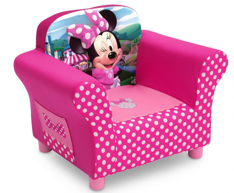 Delta Children Minnie Mouse Upholstered Chair