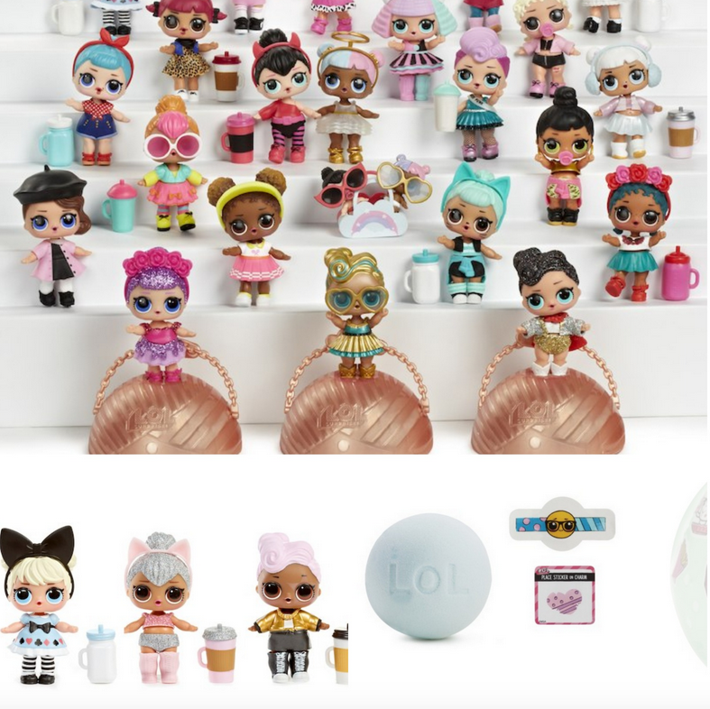 L.O.L. Surprise Dolls, Little Sisters, & Charm Fizz Balls