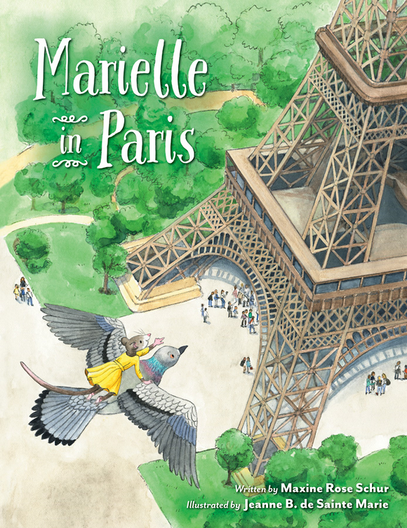 Marielle in Paris Hardcover Book