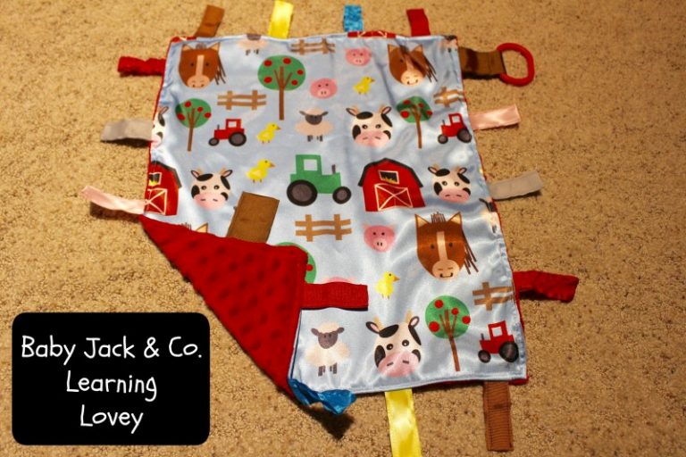 Baby Jack & Co. Learning Lovey Review & Giveaway (12/8) {Holiday Gift Idea} Emily Reviews