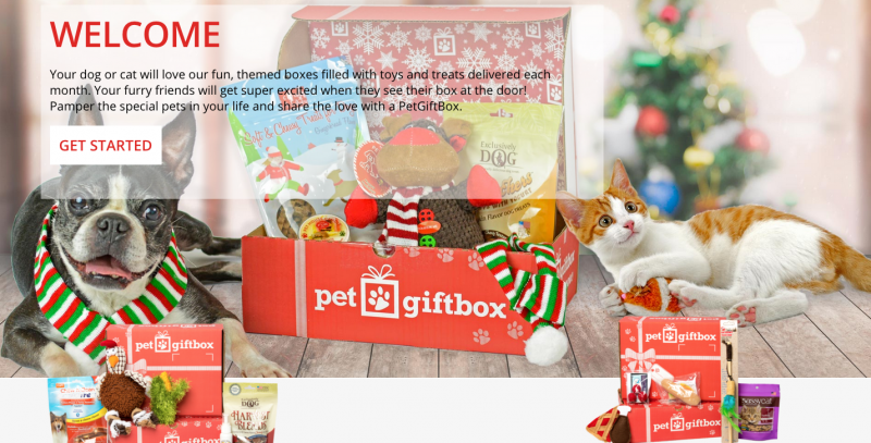 Pet Gift Box Montly Subscription Box