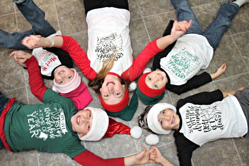 Our 5 Loves ~ Kids Christmas Tees & Raglans