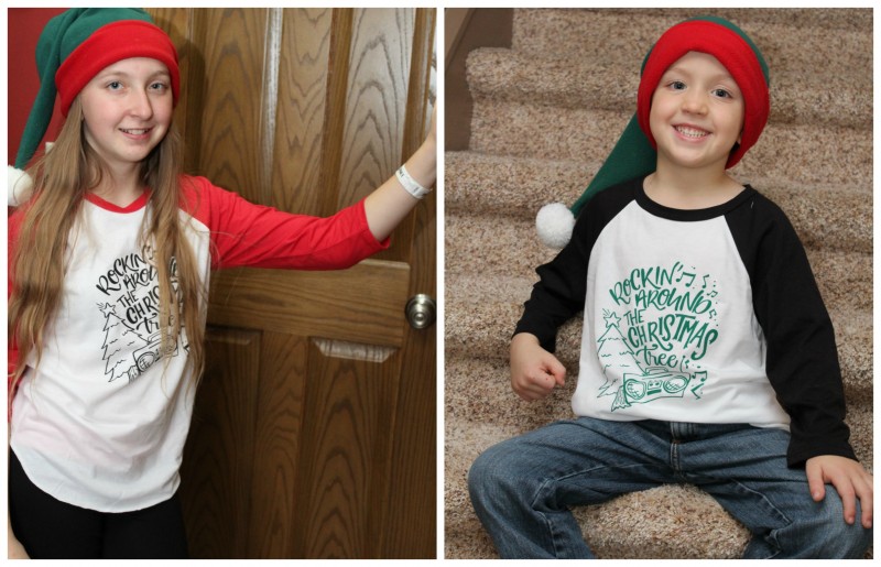 Our 5 Loves ~ Kids Christmas Tees & Raglans