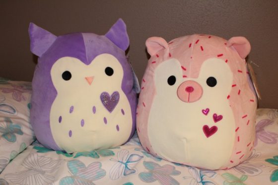 squishmallow heart pillow