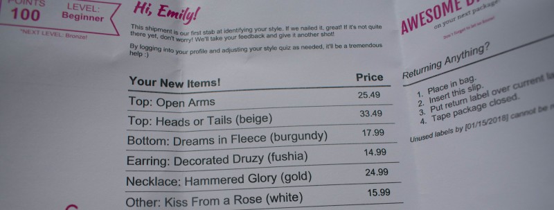 Nadine West price list