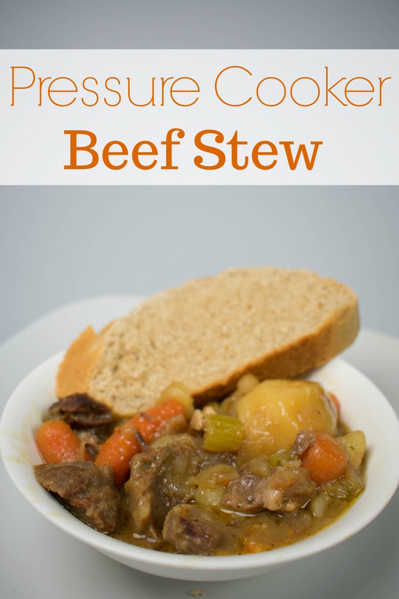 Pressure Cooker Beef Stew Recipe from bone-in chuck roast