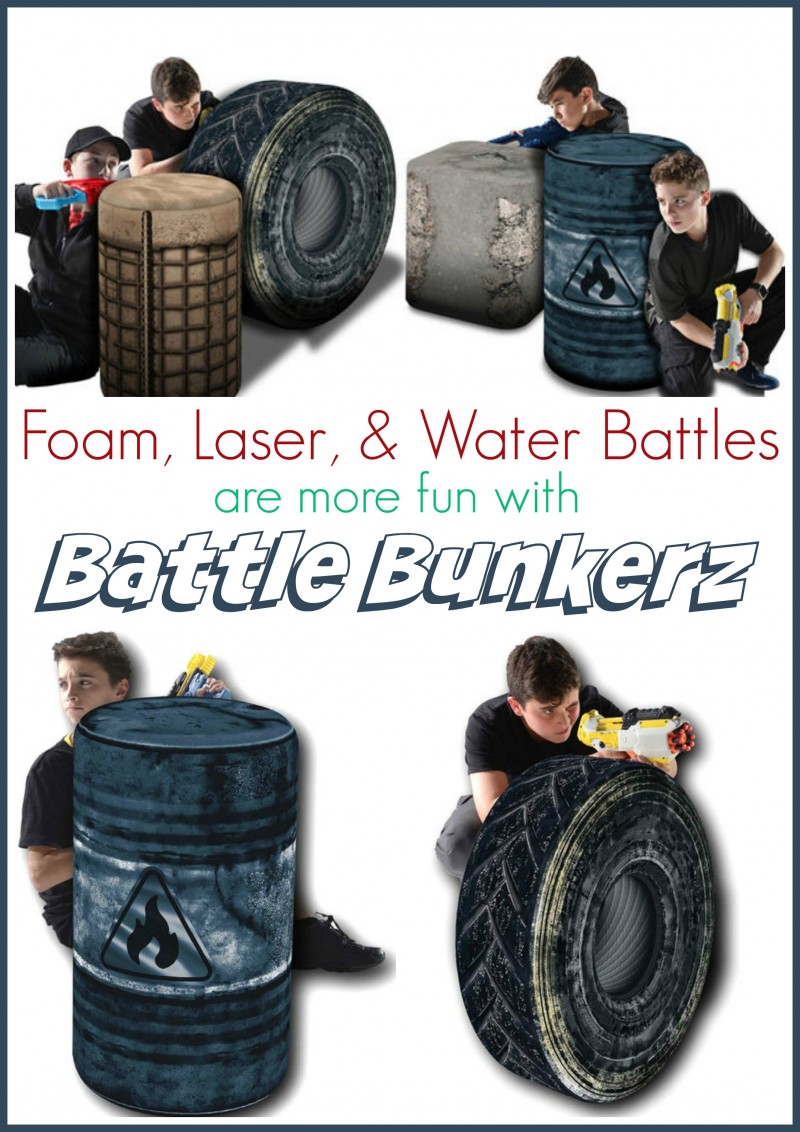 BUNKR ~ Foam, Laser, & Water Battles Have Never Been Better Than With Battle Bunkerz
