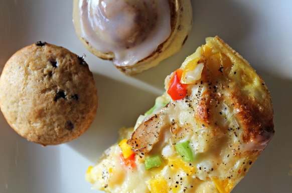 Easy Biscuit Egg Bake