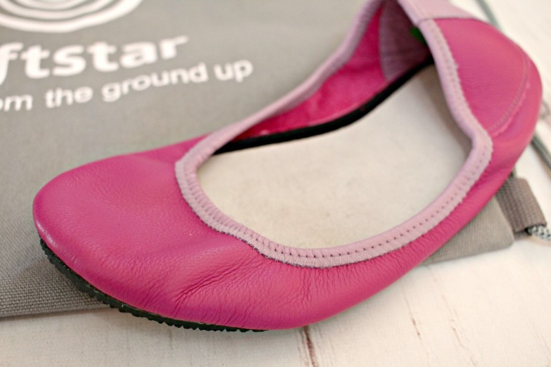 soft star ballerina flats