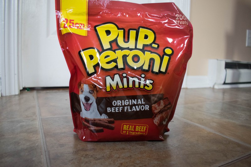 Pup-peroni minis original beef dog treats