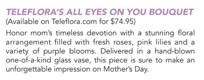 Teleflora Celebrates With Their "Love Makes a Mom" Campaign