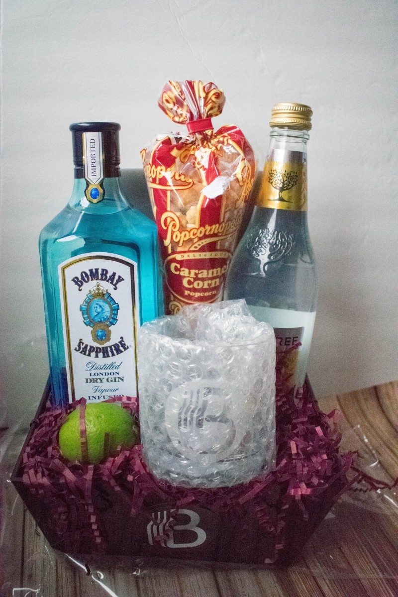 BroBasket classic gin and tonic