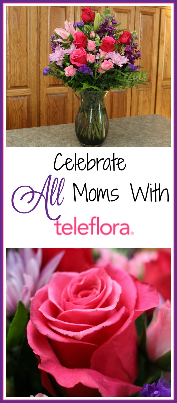 Teleflora Celebrates With Their "Love Makes a Mom" Campaign