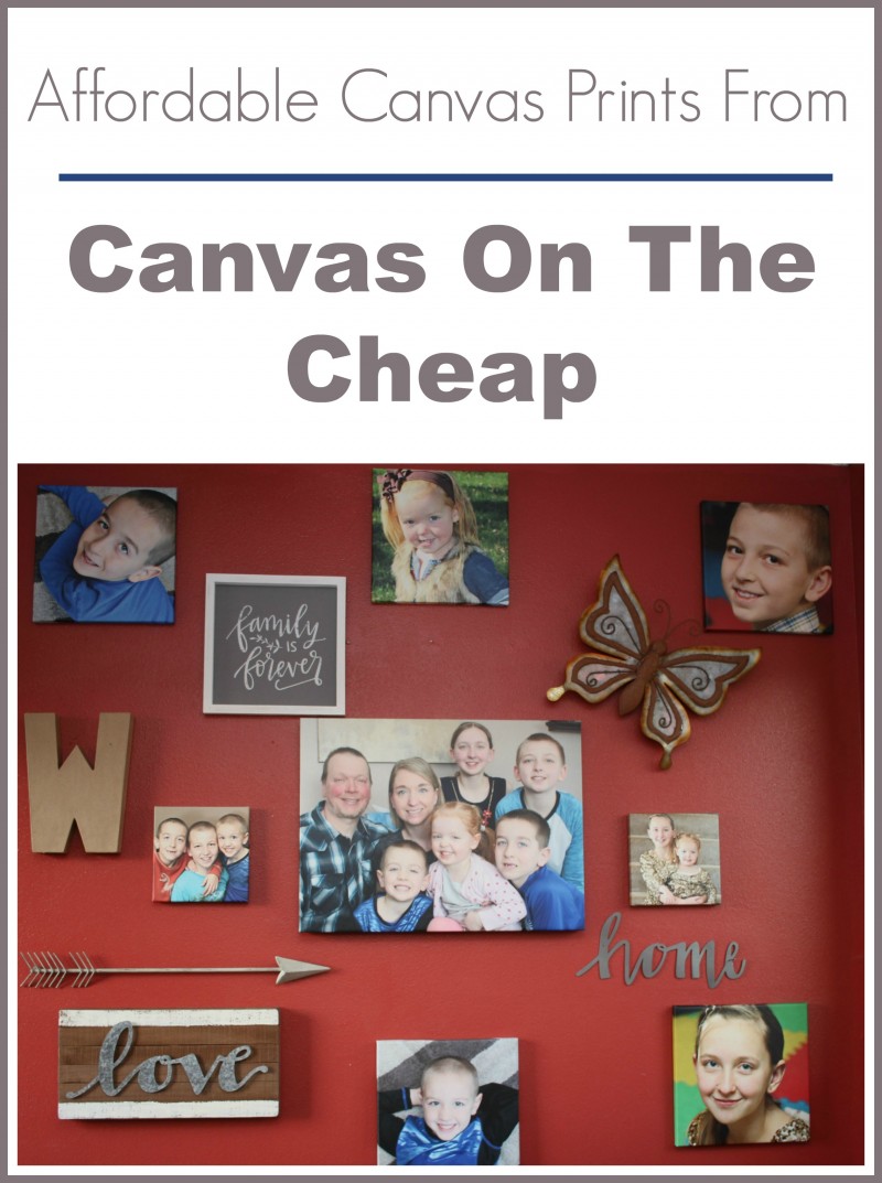 Canvas On The Cheap ~ Affordable Canvas Prints!