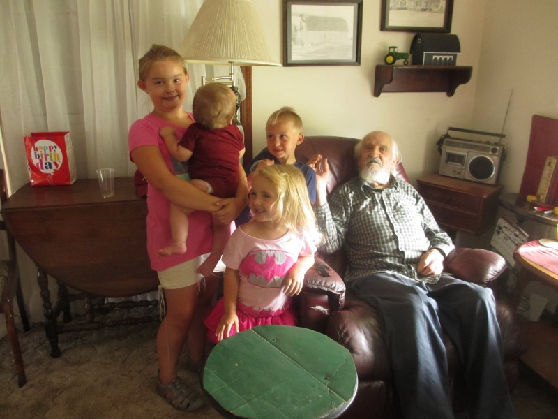 Papa 89 great grandkids