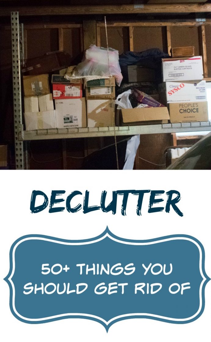 Declutter your home 50 things to get rid of