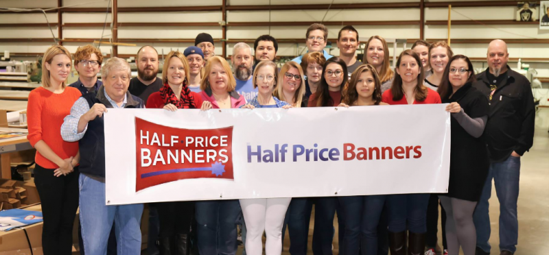 Half Price Banners